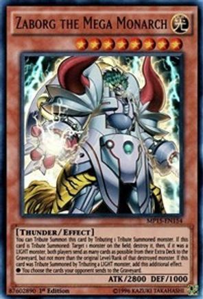 Zaborg the Mega Monarch [MP15-EN154] Ultra Rare