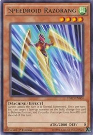 Speedroid Razorang [HSRD-EN004] Rare