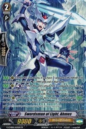 Swordsman of Light, Ahmes (G-CMB01/S03EN) [Vanguard & Deletor]