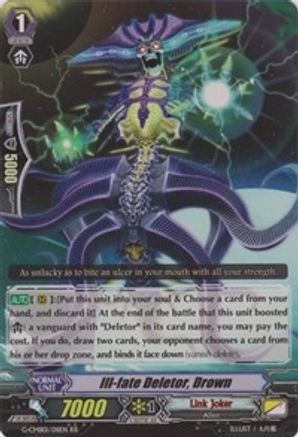 Ill-fate Deletor, Drown (G-CMB01/011EN) [Vanguard & Deletor]