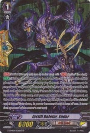 Instill Deletor, Ender (G-CMB01/S06EN) [Vanguard & Deletor]