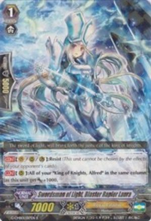 Swordsman of Light, Blaster Rapier Laura (G-CMB01/017EN) [Vanguard & Deletor]