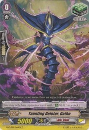 Taunting Deletor, Gotho (G-CMB01/044EN) [Vanguard & Deletor]