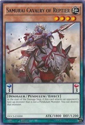 Samurai Cavalry of Reptier [DOCS-EN000] Rare