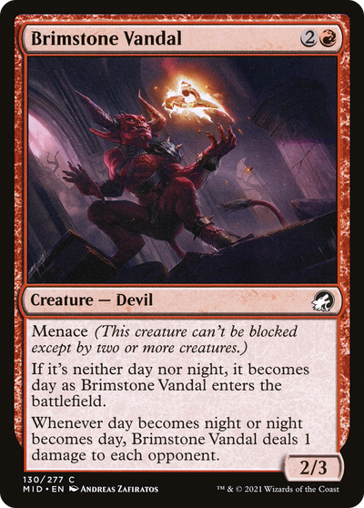 Brimstone Vandal [Innistrad: Midnight Hunt]