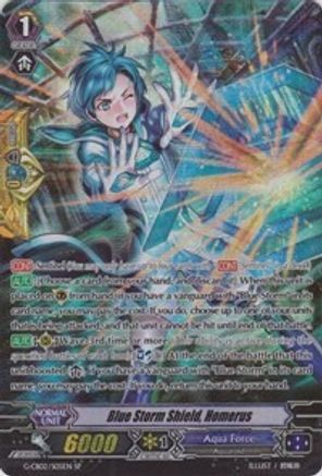 Blue Storm Shield, Homerus (G-CB02/S05EN) [Commander of the Incessant Waves]