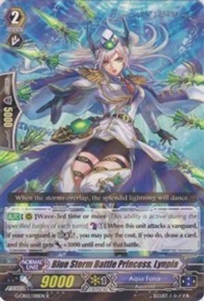 Blue Storm Battle Princess, Lynpia (G-CB02/018EN) [Commander of the Incessant Waves]
