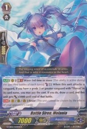 Battle Siren, Melania (G-CB02/020EN) [Commander of the Incessant Waves]