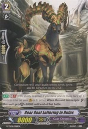 Gear Goat Loitering in Ruins (G-TD06/008EN) [Rallying Call of the Interspectral Dragon]
