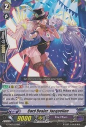 Card Dealer, Jacqueline (G-TD07/007EN) [Illusionist of the Crescent Moon]