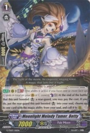 Moonlight Melody Tamer, Betty (G-TD07/011EN) [Illusionist of the Crescent Moon]