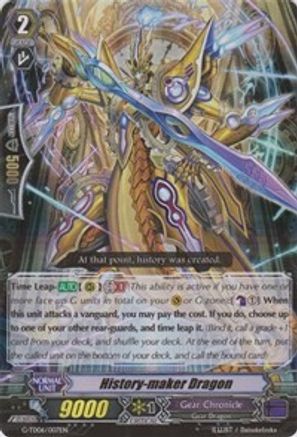 History-maker Dragon (RRR) (G-TD06/007EN) [Rallying Call of the Interspectral Dragon]