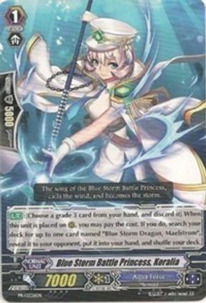Blue Storm Battle Princess, Koralia (PR/0236EN) [Promo Cards]