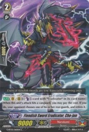 Fiendish Sword Eradicator, Cho-Jun (G-BT05/060EN) [Moonlit Dragonfang]
