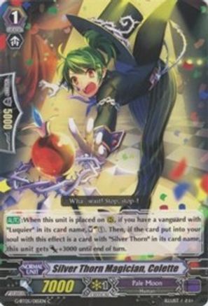 Silver Thorn Magician, Colette (G-BT05/085EN) [Moonlit Dragonfang]