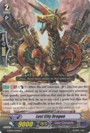 Lost City Dragon (G-BT05/095EN) [Moonlit Dragonfang]