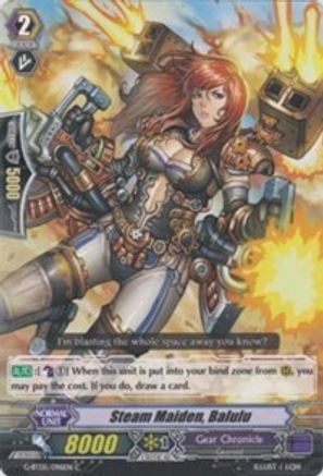 Steam Maiden, Balulu (G-BT05/096EN) [Moonlit Dragonfang]