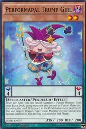 Performapal Trump Girl [BOSH-EN007] Common
