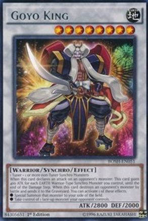 Goyo King [BOSH-EN051] Rare