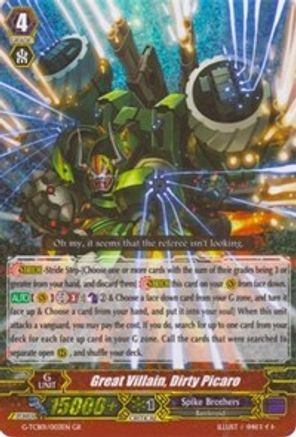 Great Villain, Dirty Picaro (G-TCB01/003EN) [The RECKLESS RAMPAGE]