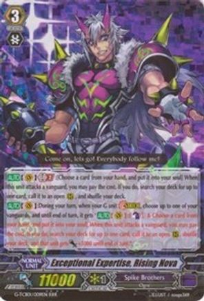 Exceptional Expertise, Rising Nova (G-TCB01/009EN) [The RECKLESS RAMPAGE]