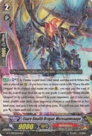 Shura Stealth Dragon, Murasamecongo (G-TCB01/025EN) [The RECKLESS RAMPAGE]
