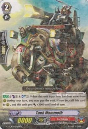 Tank Mammoth (G-TCB01/032EN) [The RECKLESS RAMPAGE]