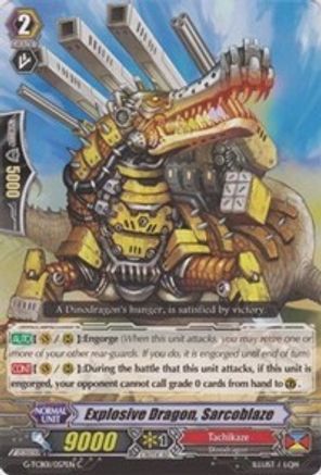 Explosive Dragon, Sarcoblaze (G-TCB01/057EN) [The RECKLESS RAMPAGE]