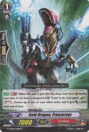 Cold Dragon, Freezernyx (G-TCB01/059EN) [The RECKLESS RAMPAGE]