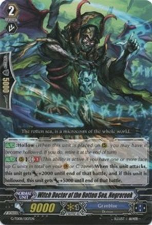 Witch Doctor of the Rotten Sea, Negrorook (G-TD08/007EN) [Vampire Princess of the Nether Hour]