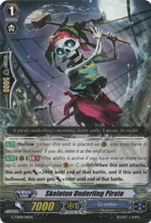Skeleton Underling Pirate (G-TD08/011EN) [Vampire Princess of the Nether Hour]
