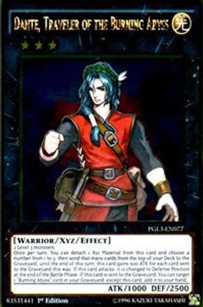 Dante, Traveler of the Burning Abyss [PGL3-EN077] Gold Rare