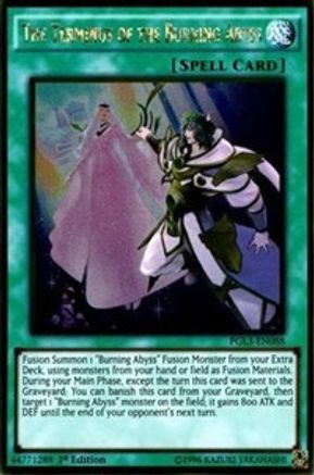 The Terminus of the Burning Abyss [PGL3-EN088] Gold Rare
