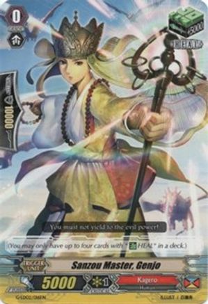 Sanzou Master, Genjo (G-LD02/016EN) [G-Legend Deck Vol.2: The Overlord Blaze]