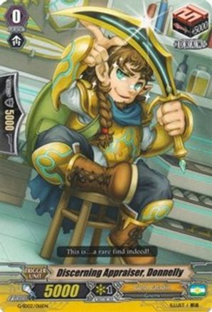 Discerning Appraiser, Donnelly (G-SD02/016EN) [G-Start Deck 2: Knight of the Sun]
