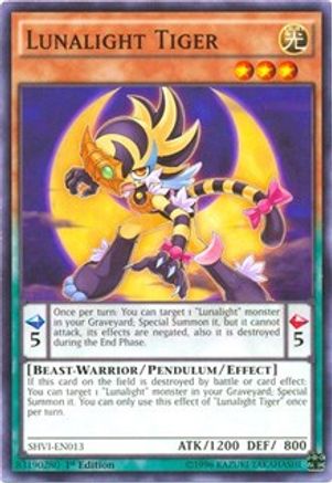 Lunalight Tiger [SHVI-EN013] Common
