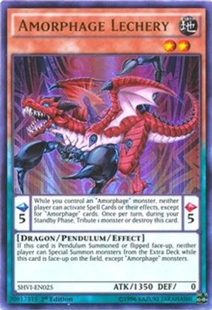 Amorphage Lechery [SHVI-EN025] Ultra Rare