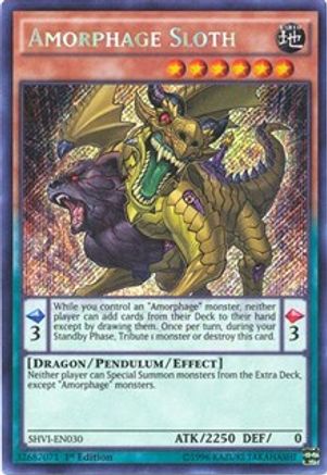 Amorphage Sloth [SHVI-EN030] Secret Rare