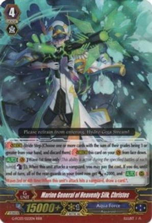 Marine General of Heavenly Silk, Christos (G-FC03/022EN) [Fighter's Collection 2016]