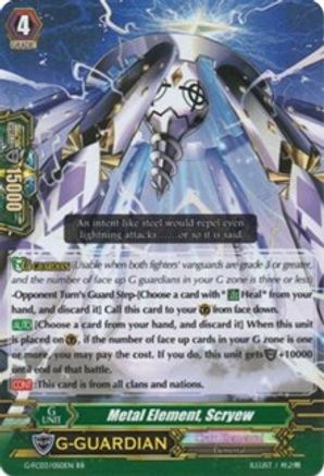 Metal Element, Scryew (G-FC03/050EN) [Fighter's Collection 2016]