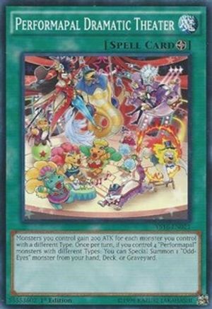 Performapal Dramatic Theater [YS16-EN021] Common
