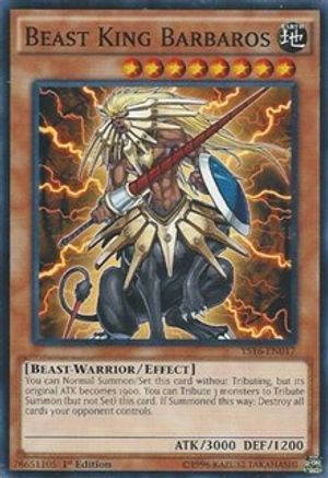 Beast King Barbaros [YS16-EN017] Common