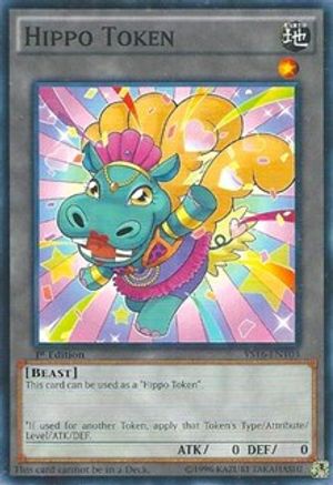 Hippo Token (Blue) [YS16-ENT03] Common