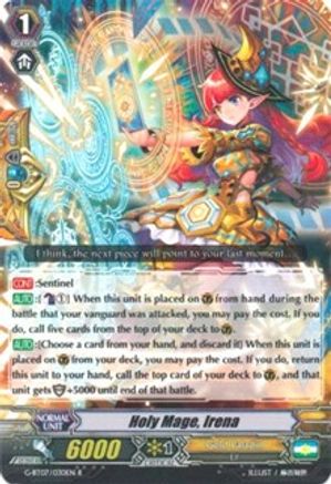 Holy Mage, Irena (G-BT07/030EN) [Glorious Bravery of Radiant Sword]