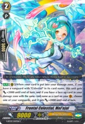 Frontal Celestial, Mel'ejal (G-BT07/047EN) [Glorious Bravery of Radiant Sword]