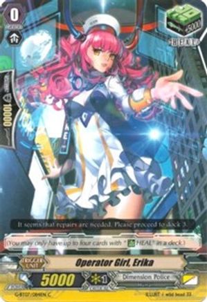 Operator Girl, Erika (G-BT07/084EN) [Glorious Bravery of Radiant Sword]