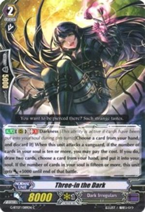 Three-in the Dark (G-BT07/089EN) [Glorious Bravery of Radiant Sword]