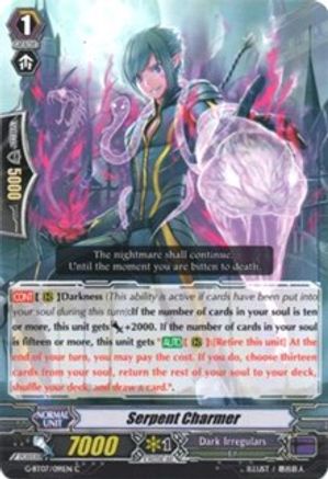 Serpent Charmer (G-BT07/091EN) [Glorious Bravery of Radiant Sword]