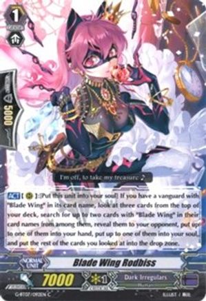 Blade Wing Rodbiss (G-BT07/092EN) [Glorious Bravery of Radiant Sword]