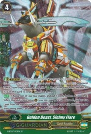 Golden Beast, Sleimy Flare (G-BT07/S13EN) [Glorious Bravery of Radiant Sword]
